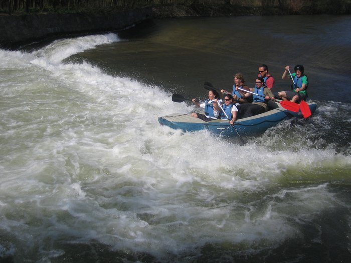 Rafting v Jeseníkách